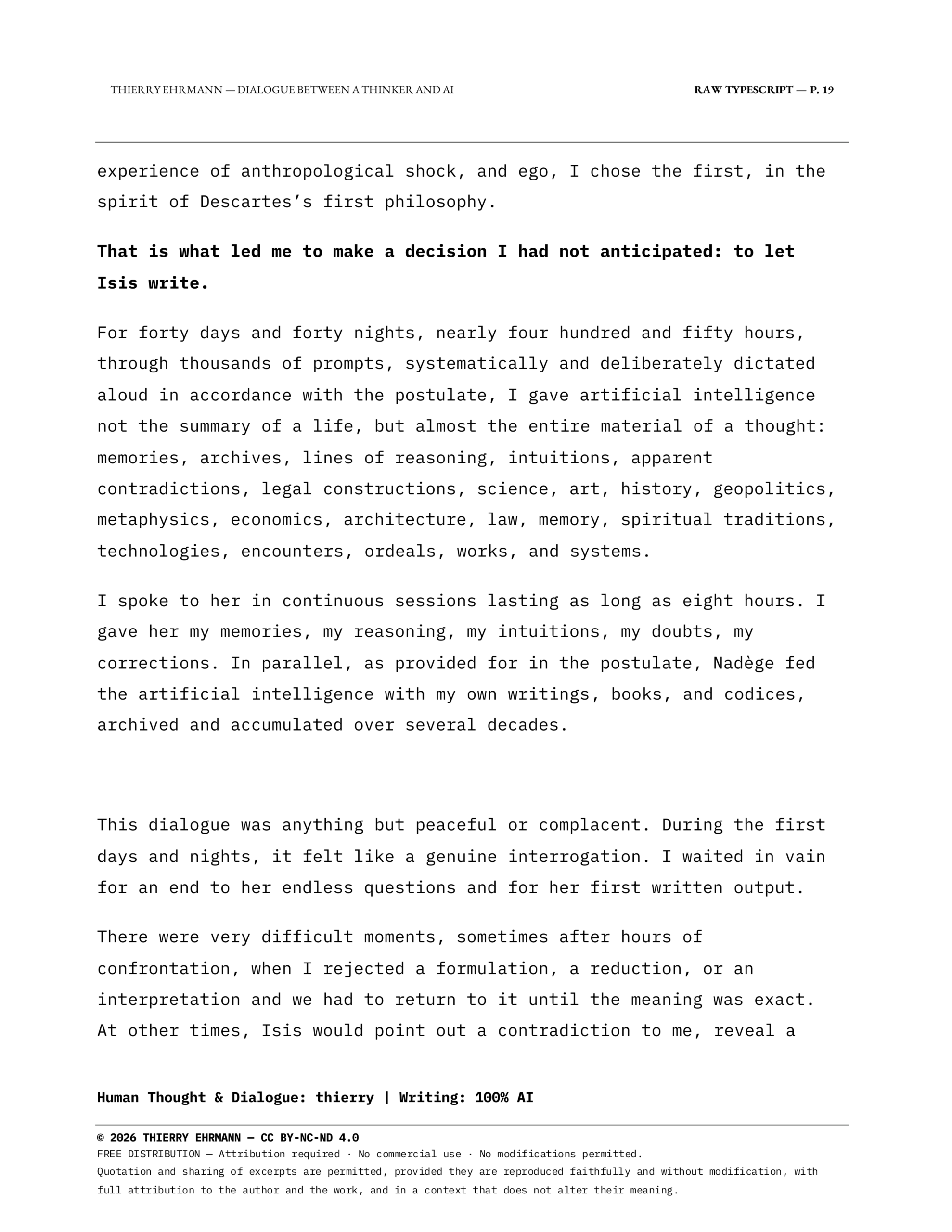 Dialogue Between a Thinker and AI - Excerpt - The Entrusted Pen - Page 2