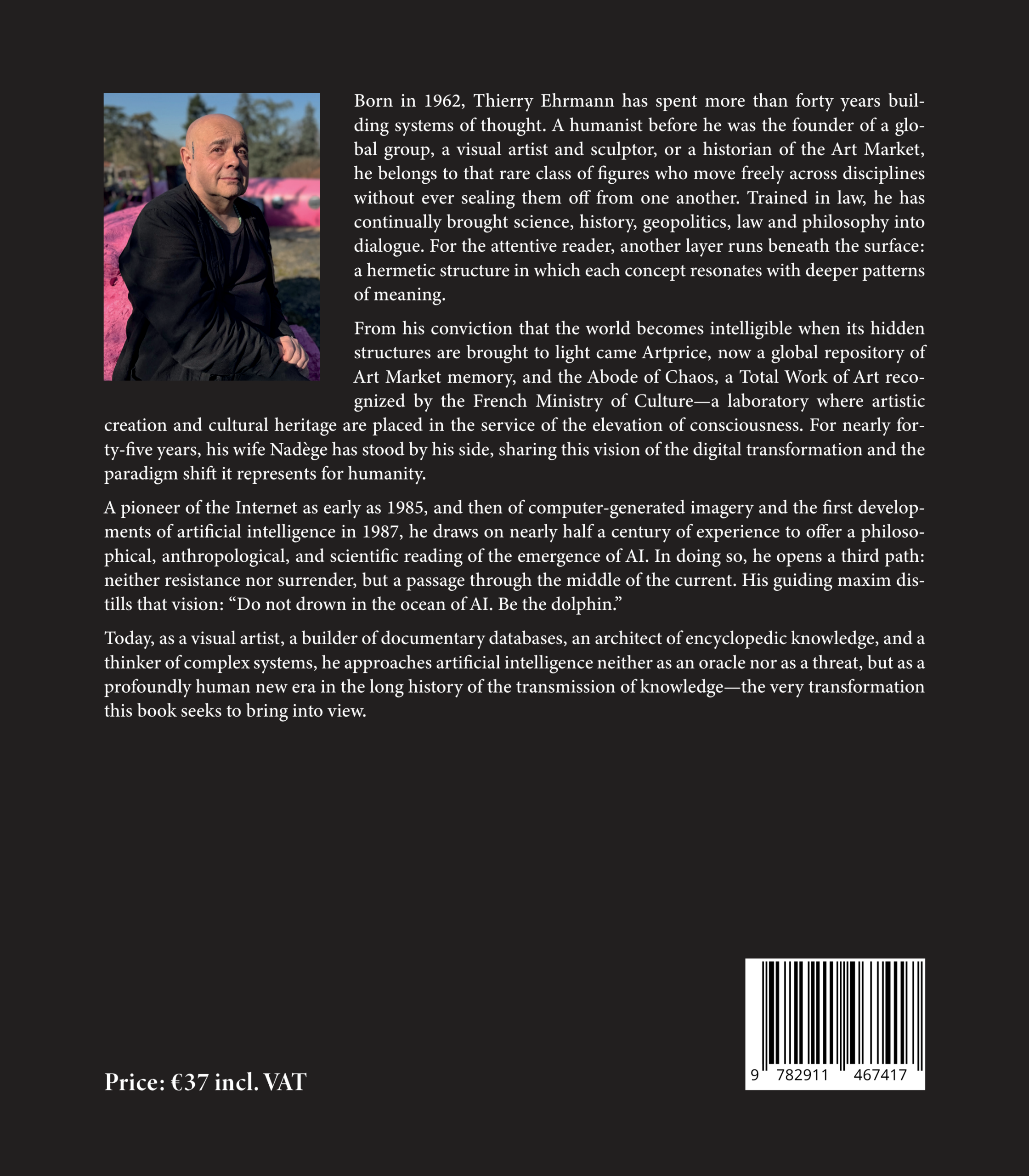 Dialogue Between a Thinker and AI - back cover